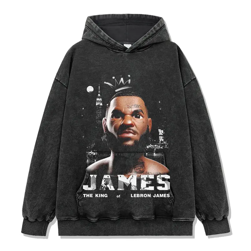 LeBron James HOODIE NBA 2024 - view 2
