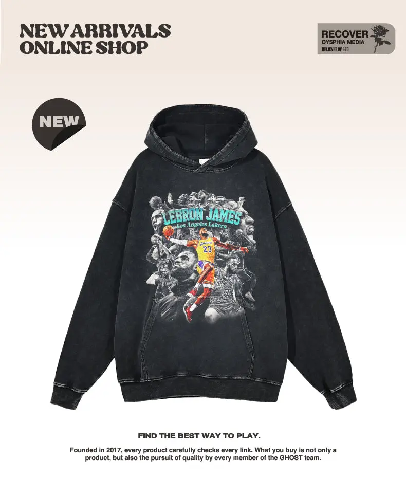 LeBron James Hoodie NBA 2024 - view 7