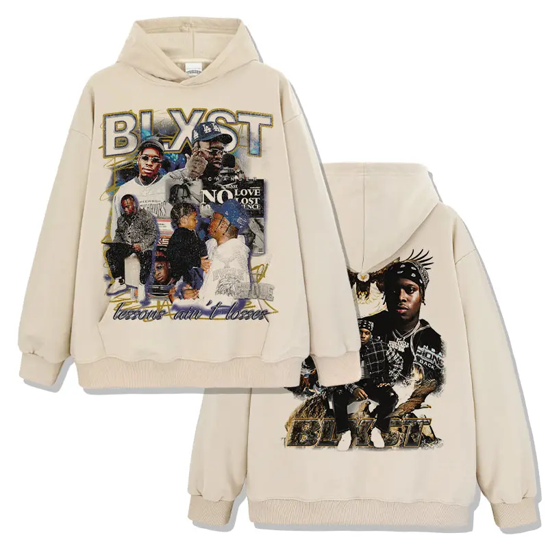 Lessons Ain't Losses By Blxst Hoodie - view 3