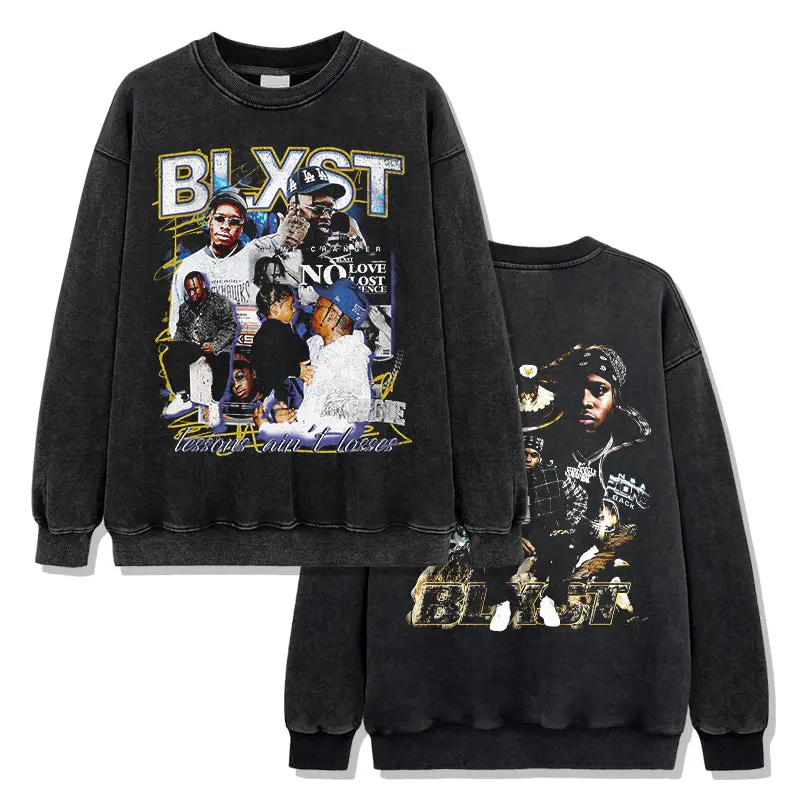 Lessons Ain't Losses By Blxst Sweatshirt - view 2