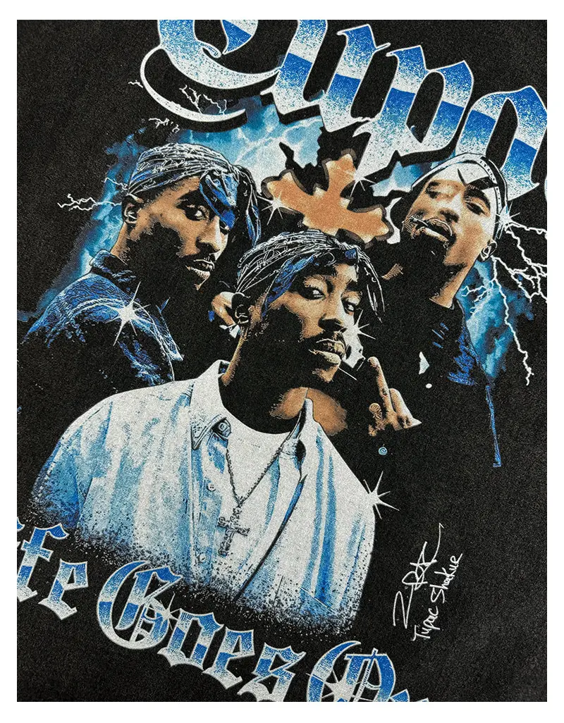 Life Goes On By Tupac Shakur Signature Hoodie - view 5