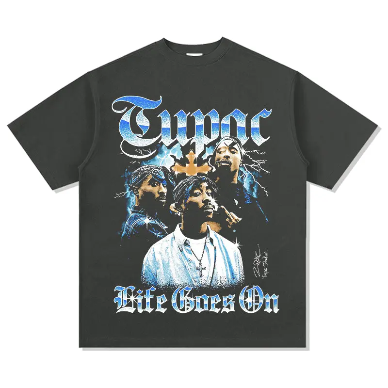 Life Goes On By Tupac Shakur Signature TEE - view 2