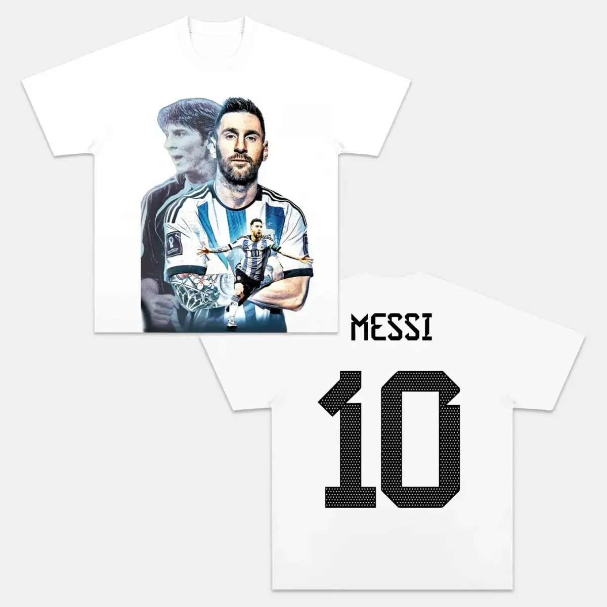 Lionel Messi 2024 Vintage Soccer Graphic Tee — product image 7