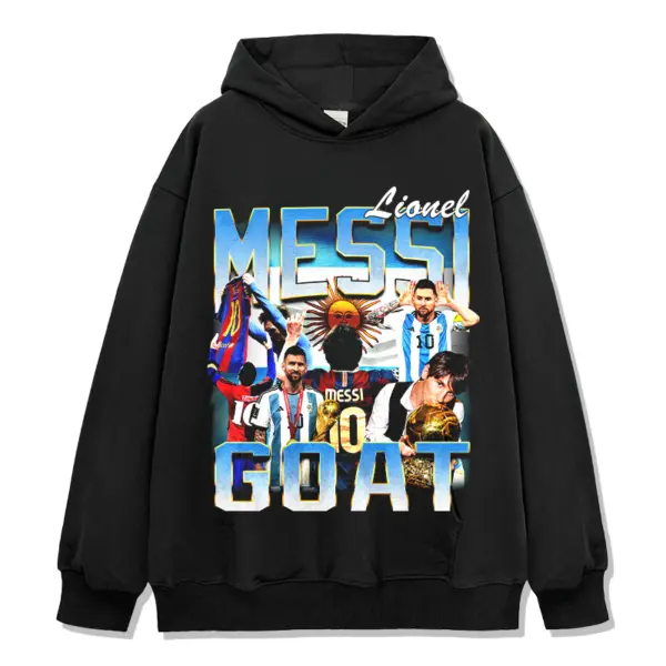 Lionel Messi “GOAT” Hoodie