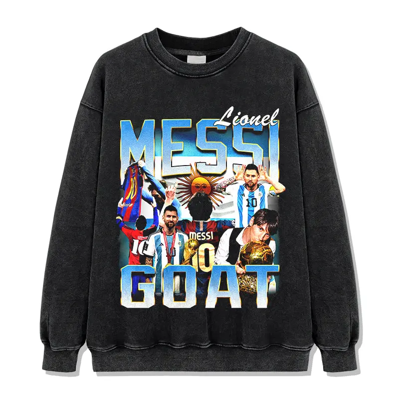 Lionel Messi “GOAT” Sweatshirt - view 2