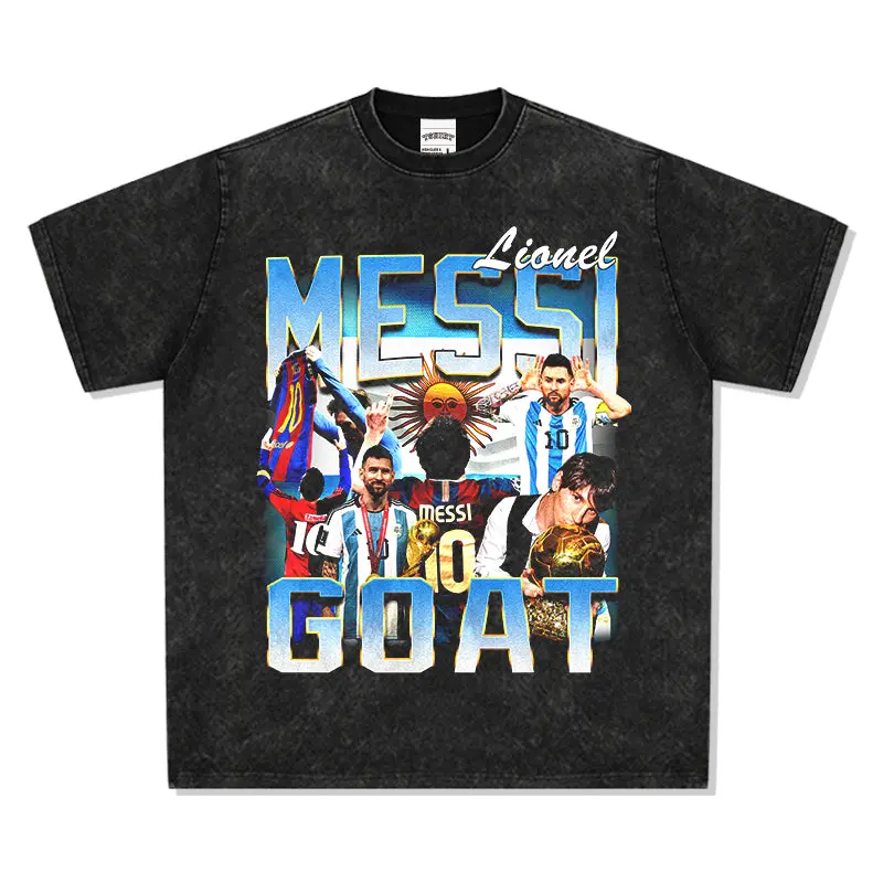 Lionel Messi “GOAT” Tee - view 3