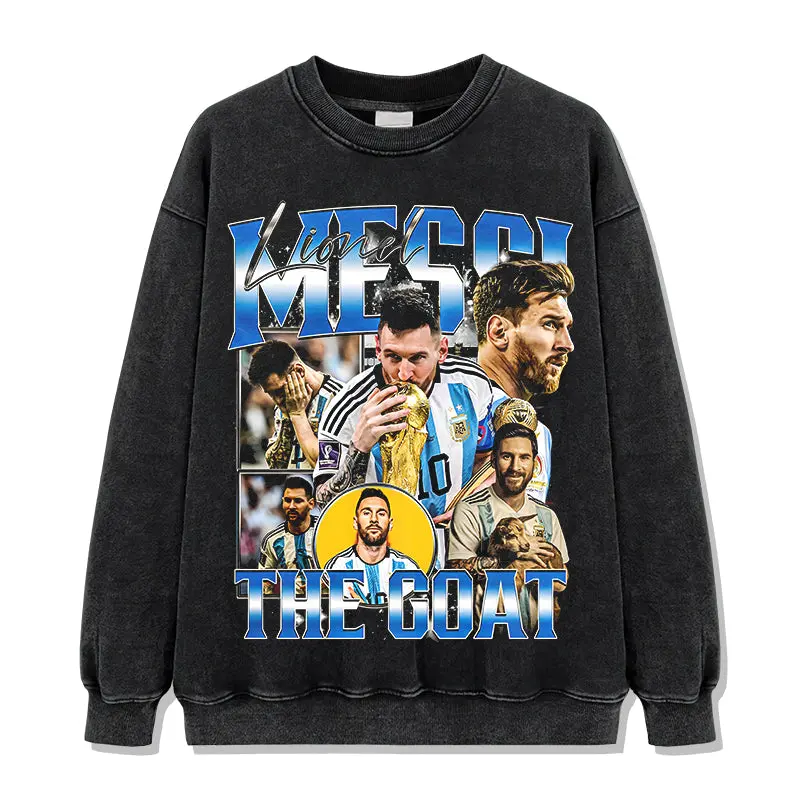 Lionel Messi "The King"Sweatshirt - view 2