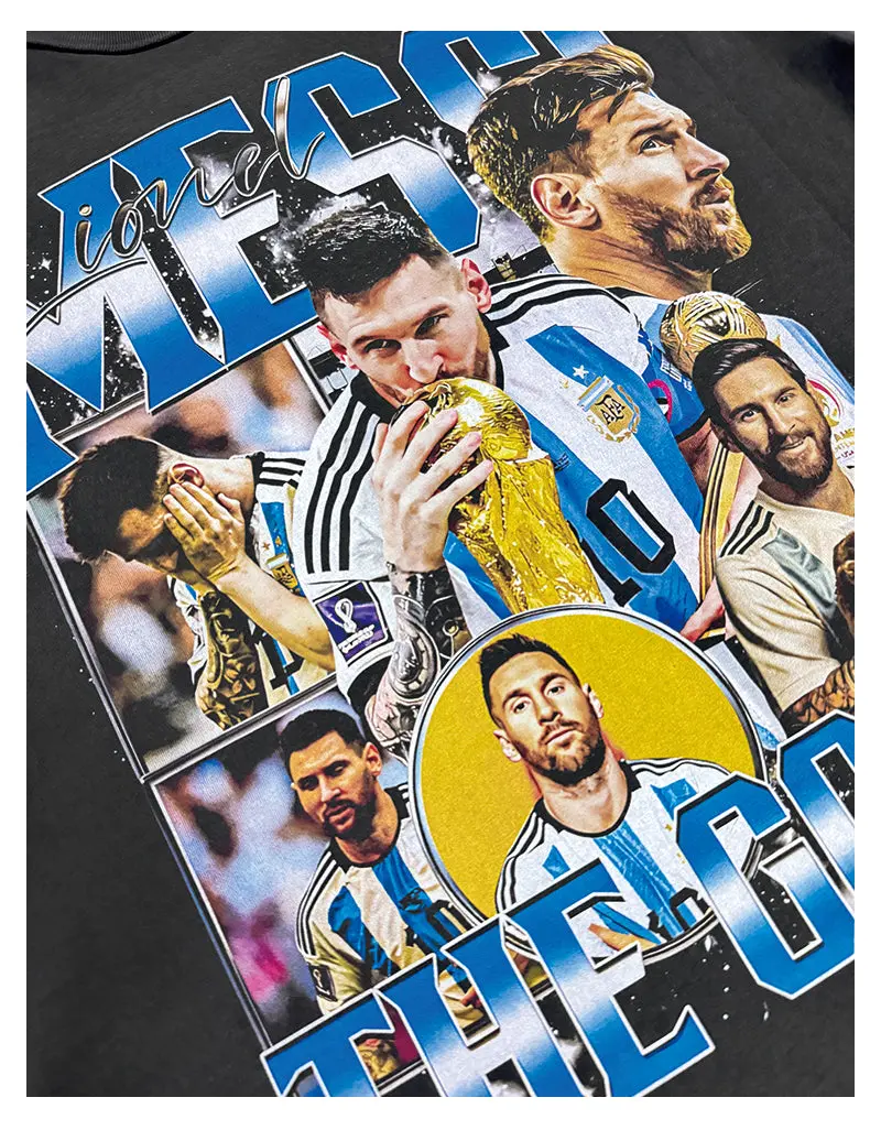 Lionel Messi "The King"TEE - view 7