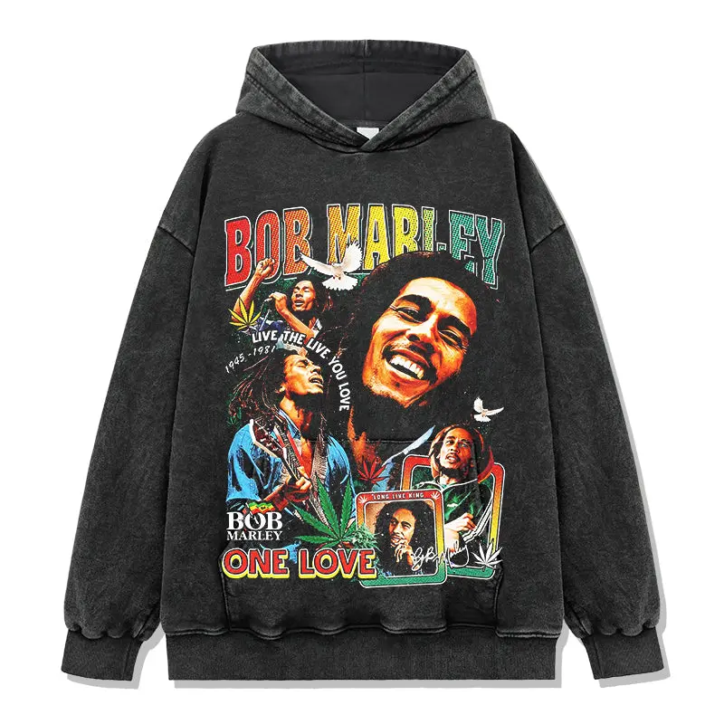 Live The Live You Love By Bob Morley Hoodie