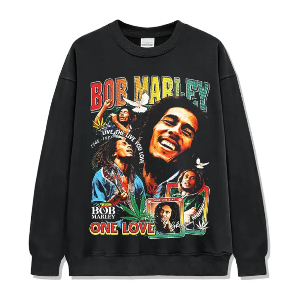 Live The Live You Love By Bob Morley Sweatshirt
