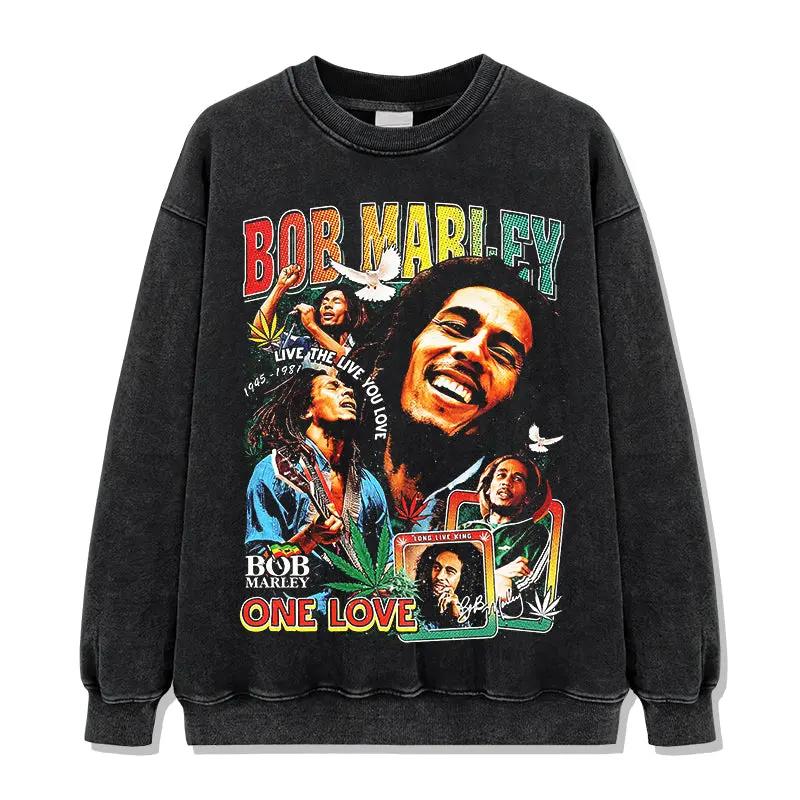 Live The Live You Love By Bob Morley Sweatshirt - view 2