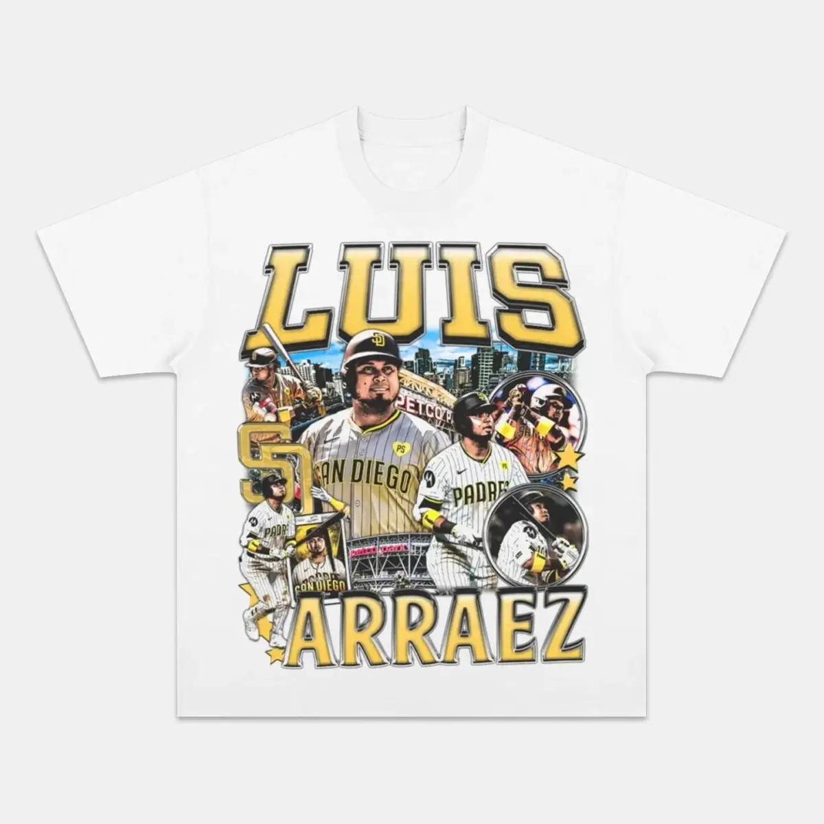 Luis Arraez Padres TEE - view 2