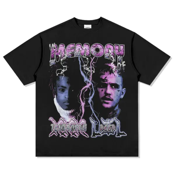 MEMORY OF XXX TENTACION LILPEEP TEE 2024