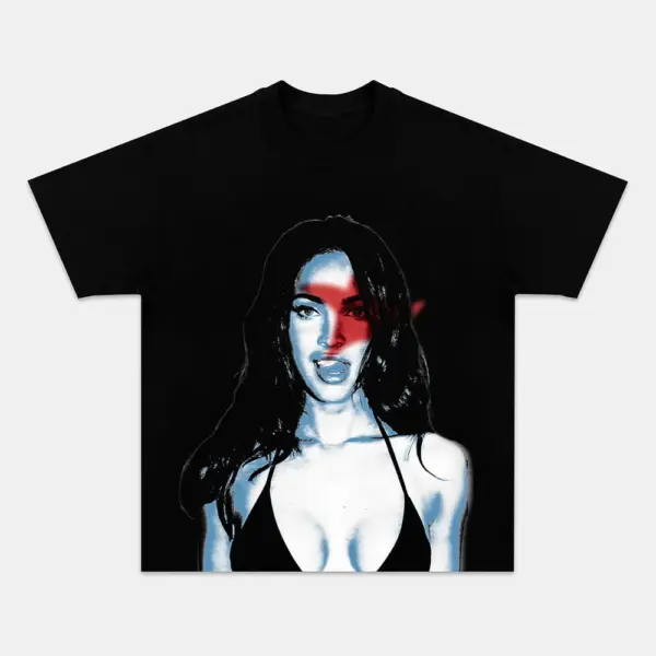 Megan Fox 3.25 Artistic Graphic Tee Merch