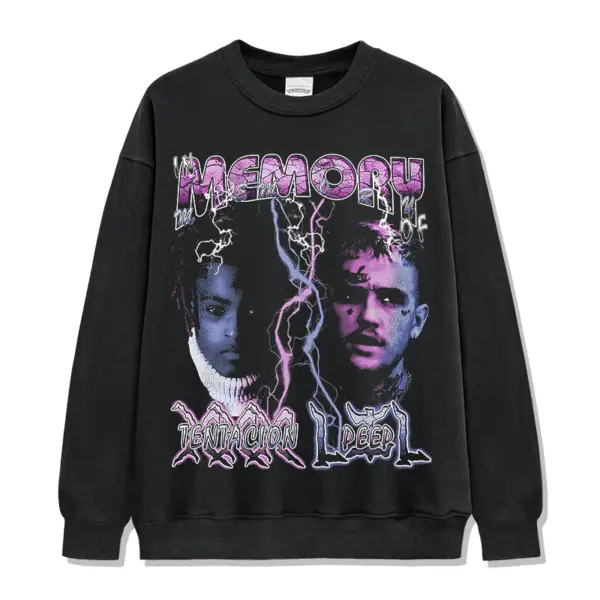 Memory By Xxxtentacion & Lil Peep Sweatshirt