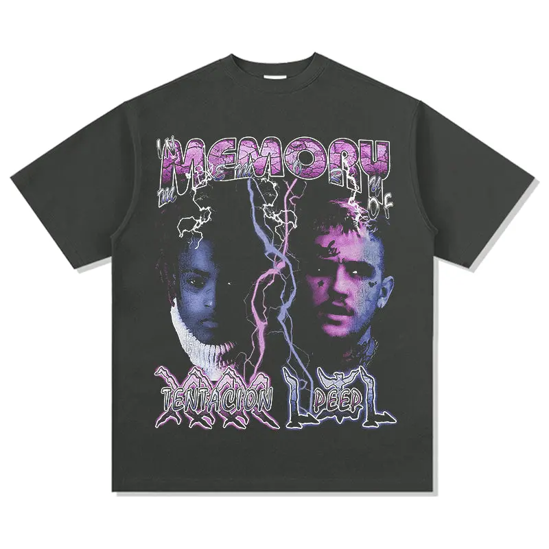 Memory By Xxxtentacion & Lil Peep Tee - view 2