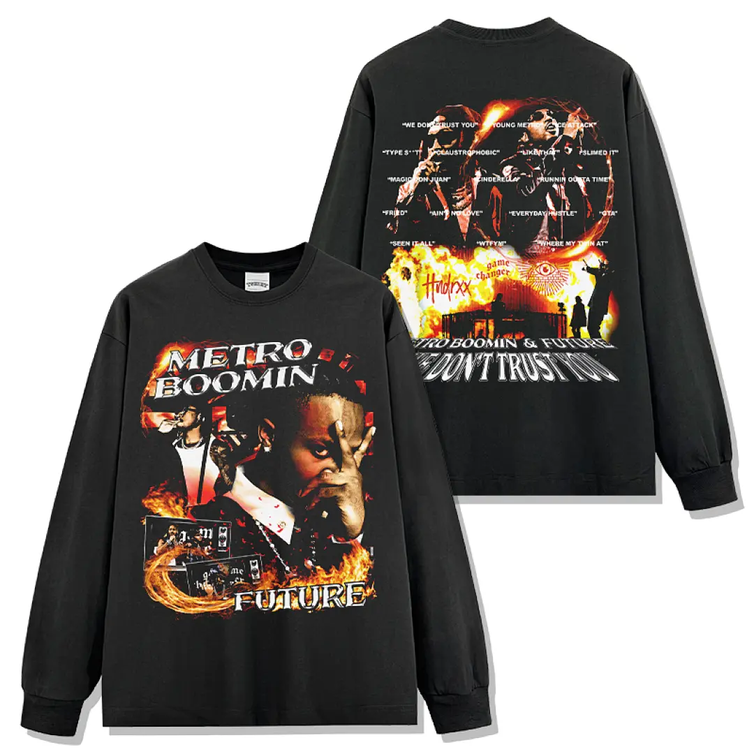 Metro Boomin & Future Sweatshirt - Black