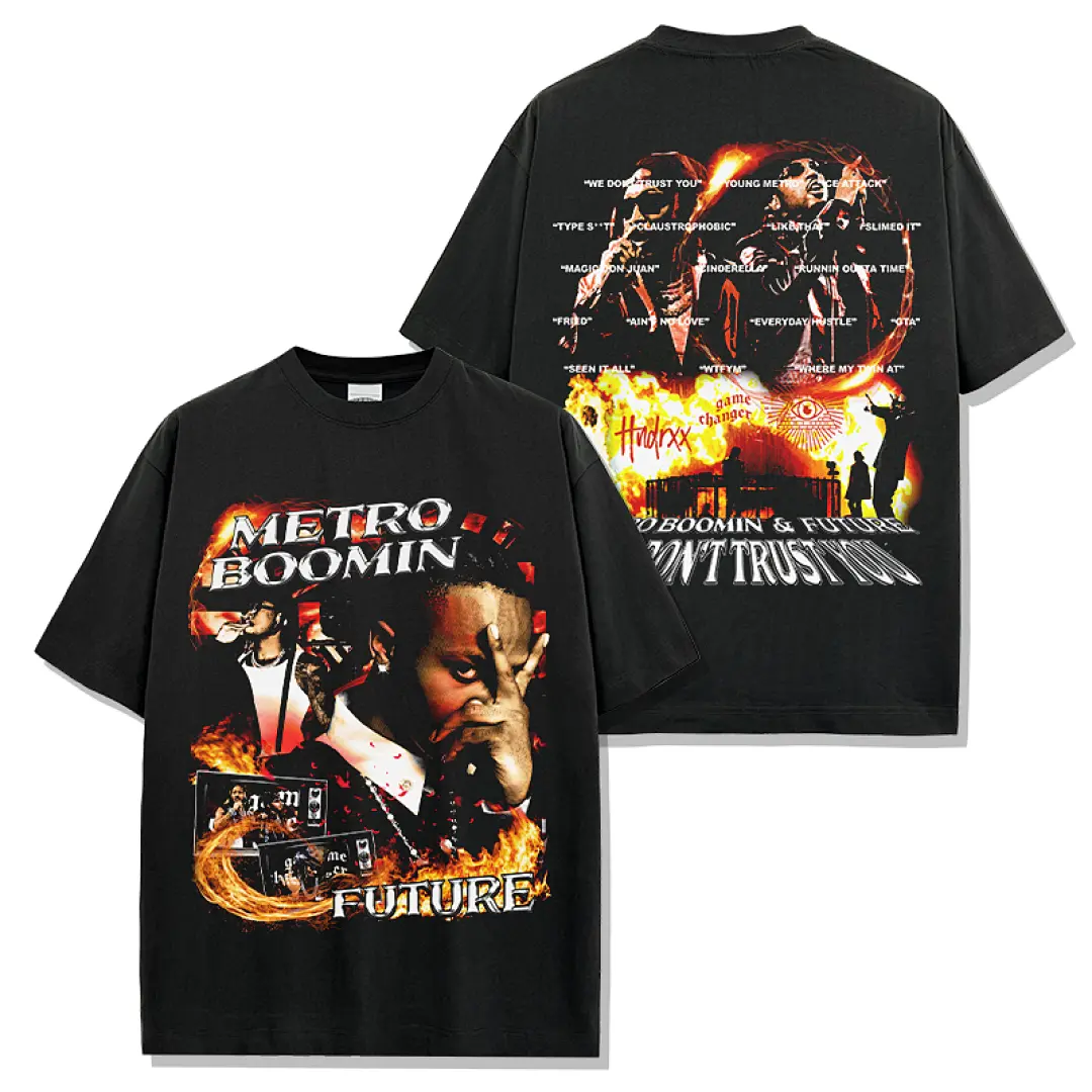 Metro Boomin & Future Tee - Black
