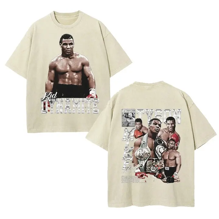 Mike Tyson Back Design TEE - view 2
