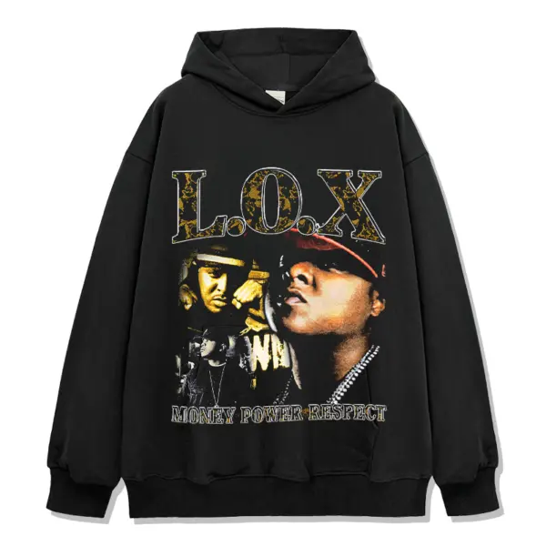 Money, Power & Respect By The Lox Hoodie