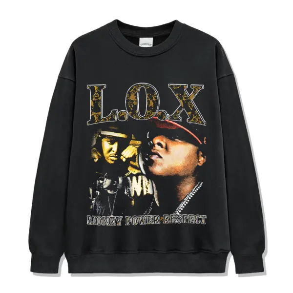 Money, Power & Respect By The Lox Sweatshirt