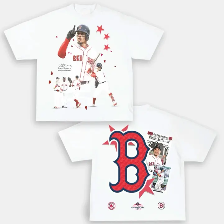 Mookie Red Sox Back Design TEE - view 2