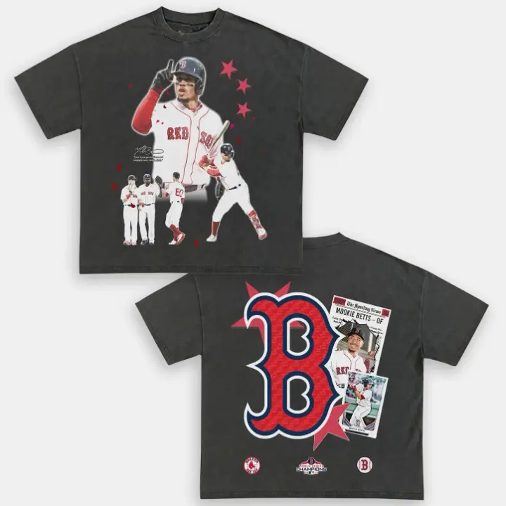 Mookie Red Sox Back Design TEE - view 3