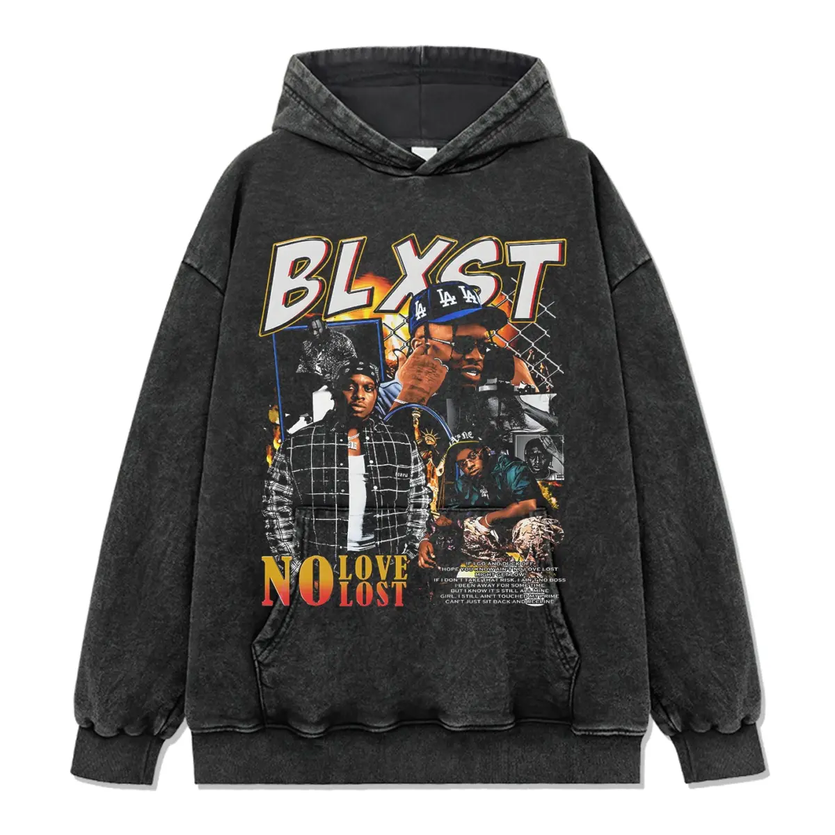 NO LOVE LOST By BLXST HOODIE - view 2