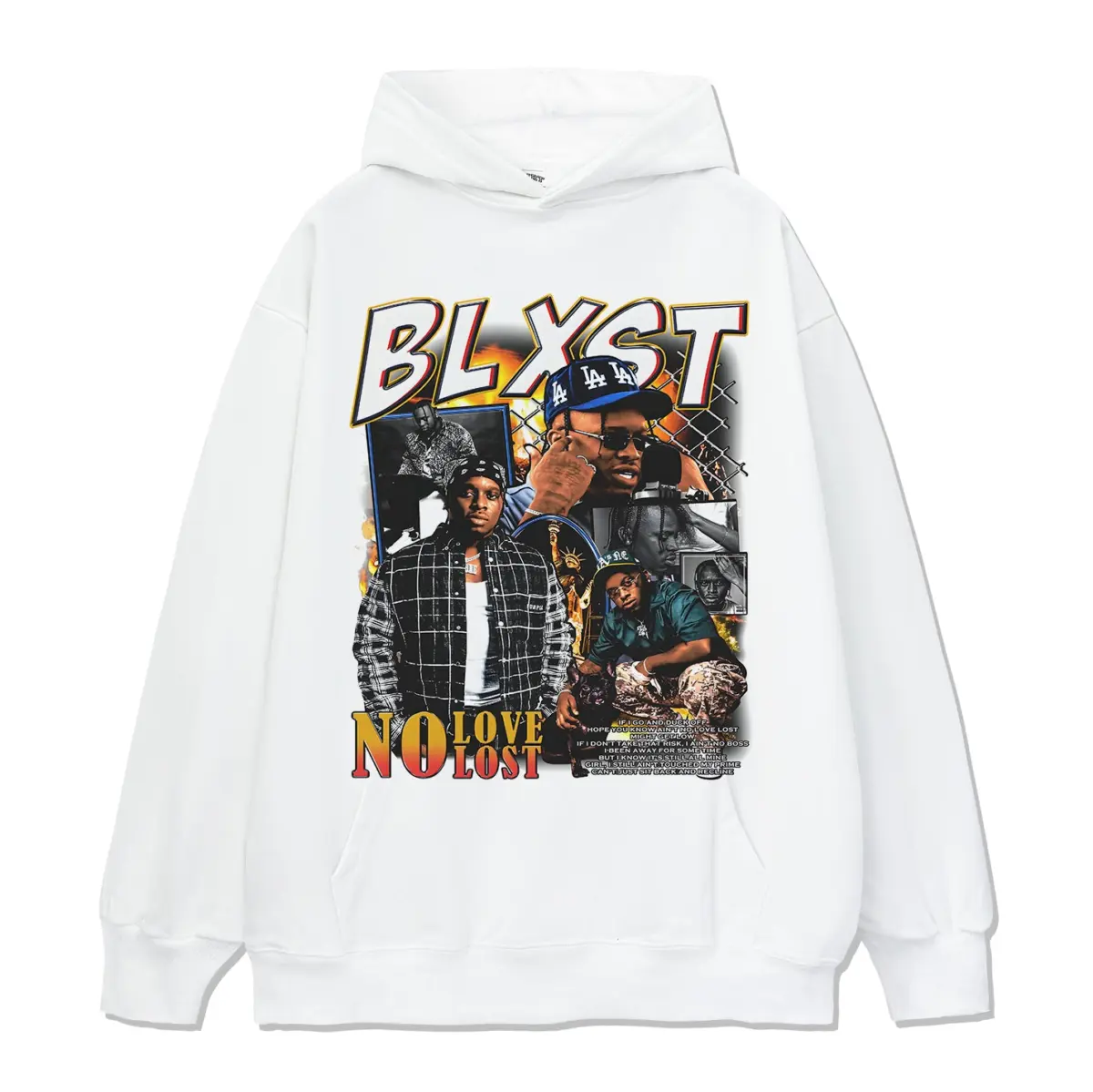 NO LOVE LOST By BLXST HOODIE - view 3