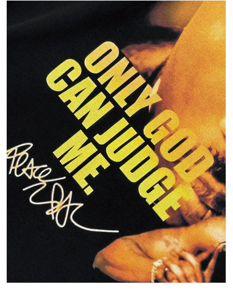 Only God Can Judge Me  By Tupac Shakur Signature Sweatshirt - view 4