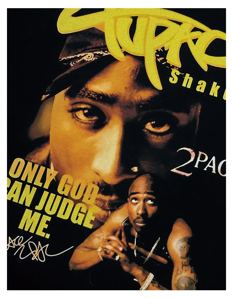 Only God Can Judge Me  By Tupac Shakur Signature Sweatshirt - view 5