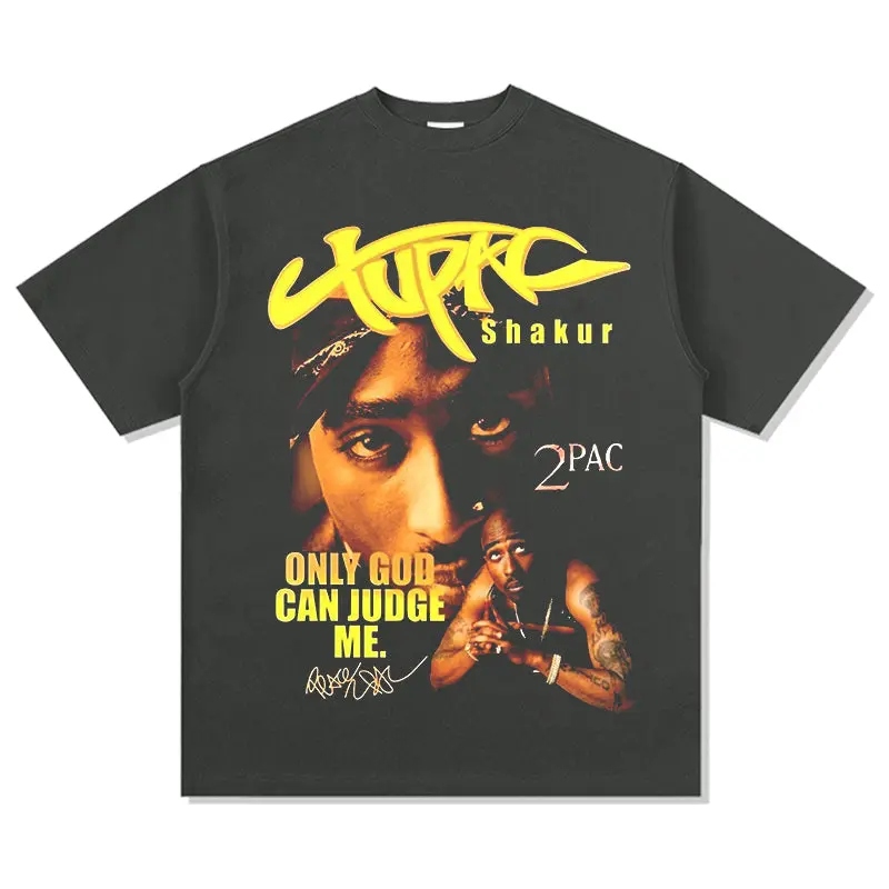 Only God Can Judge Me  By Tupac Shakur Signature TEE - view 2