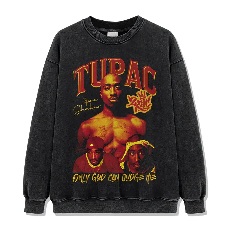 Only God Can Judge Me  By Tupac Shakur Sweatshirt - view 2