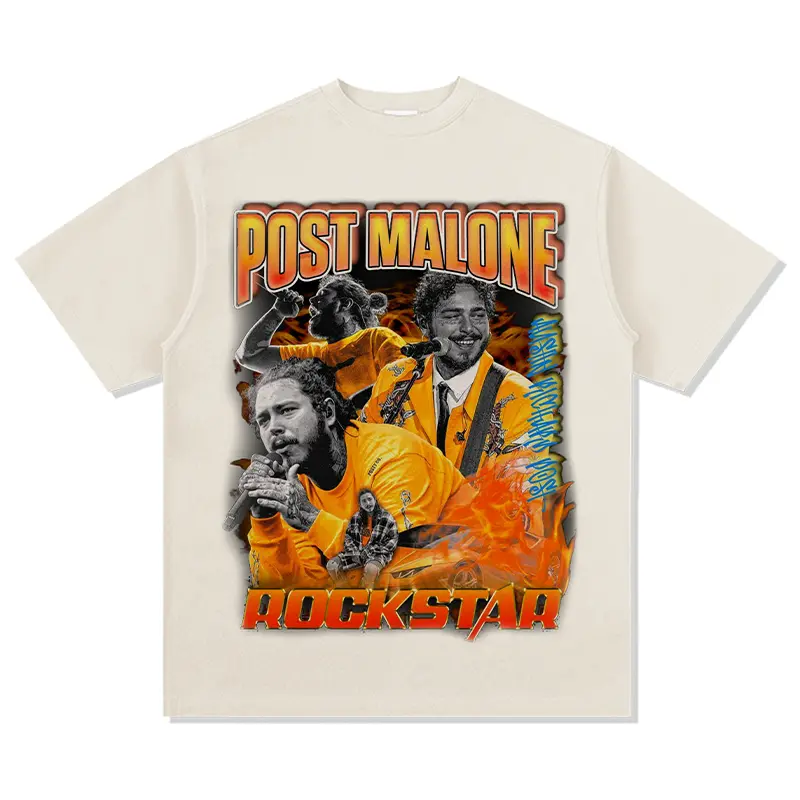 POST MALONE "ROCKSTAR" TEE 2024 - view 3