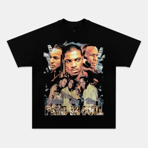 Paid in Full Harlem Cinema Vintage Heavyweight Graphic T-Shirt