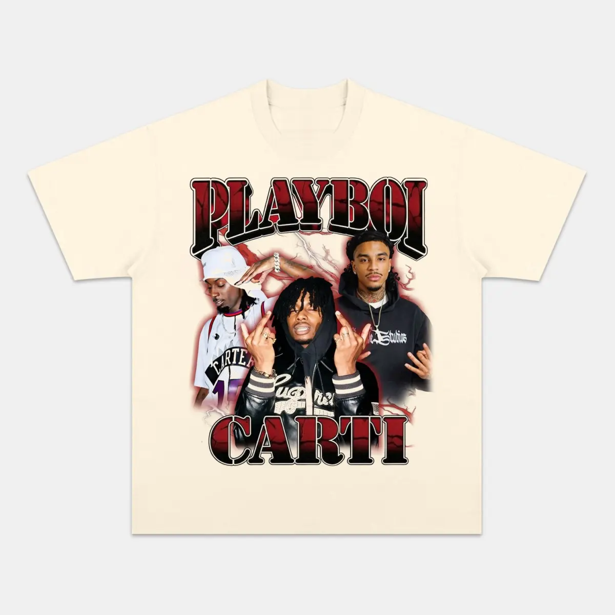 Playboi Carti Custom Graphic Tee — product image 3