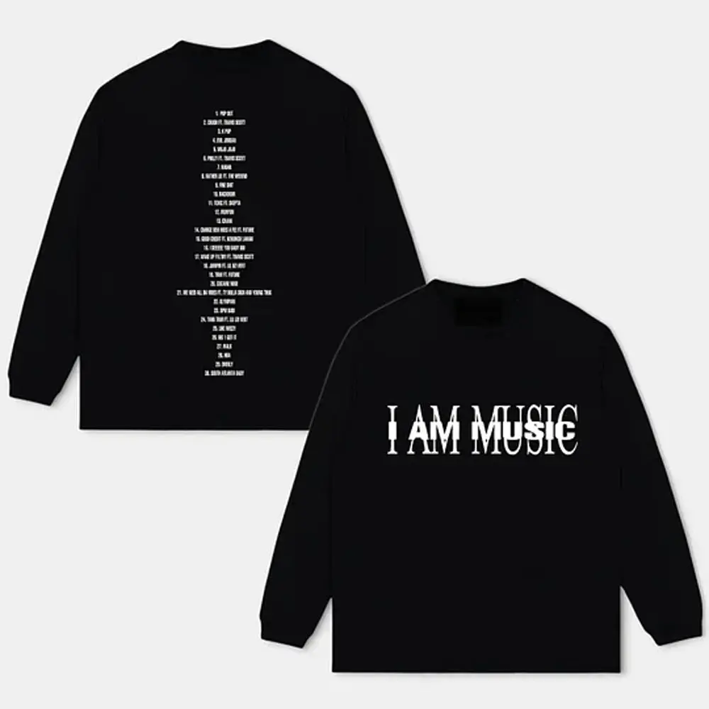 Playboi Carti “I AM MUSIC” Dual-Sided Graphic Tee - view 4