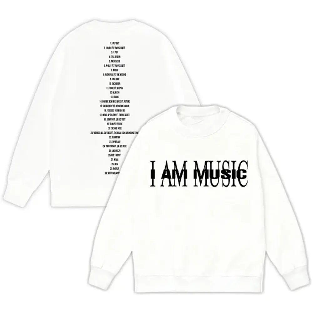 Playboi Carti “I AM MUSIC” Dual-Sided Graphic Tee - view 8