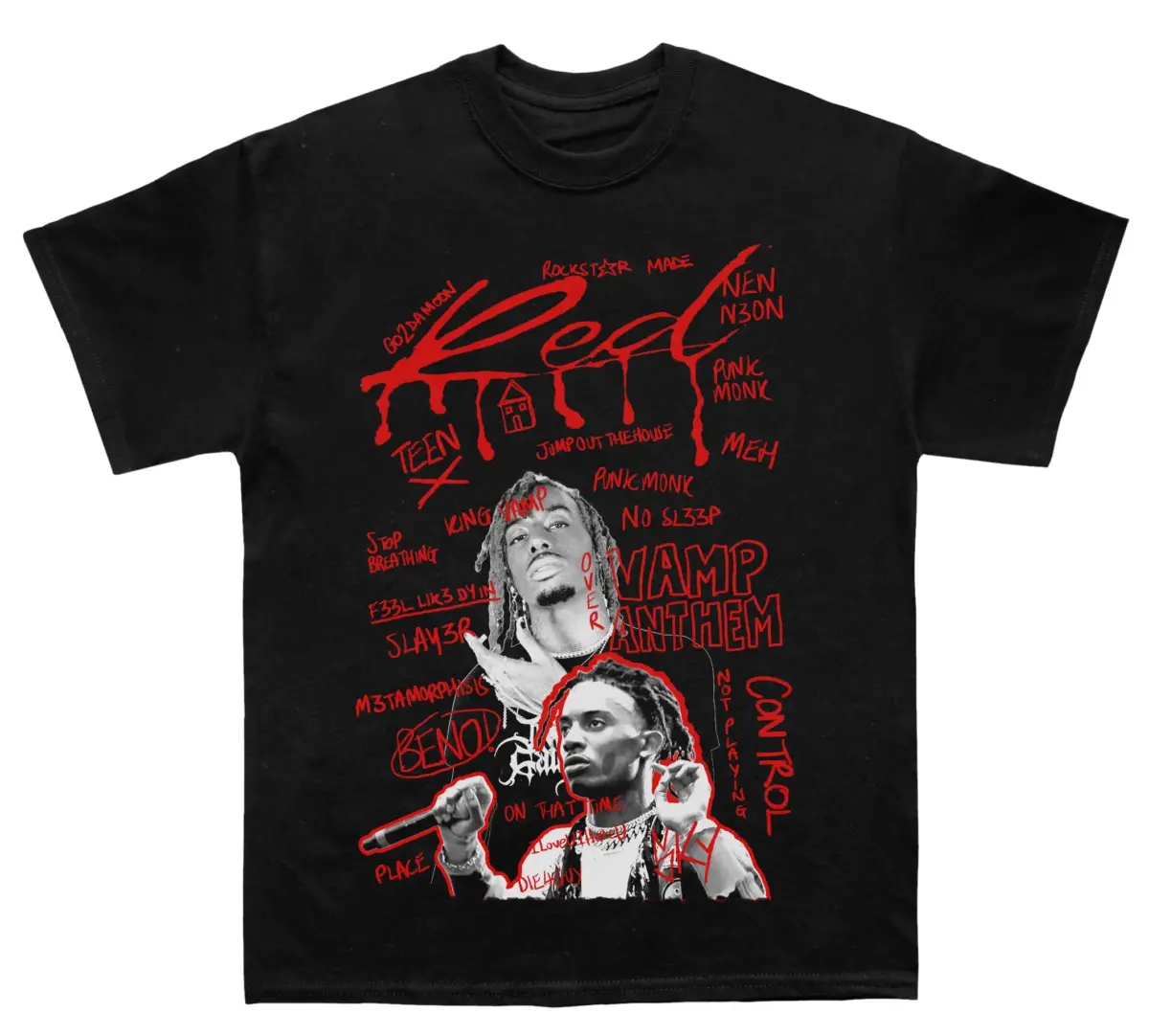 Playboi Carti "WLR Sketchbook" TEE - view 2