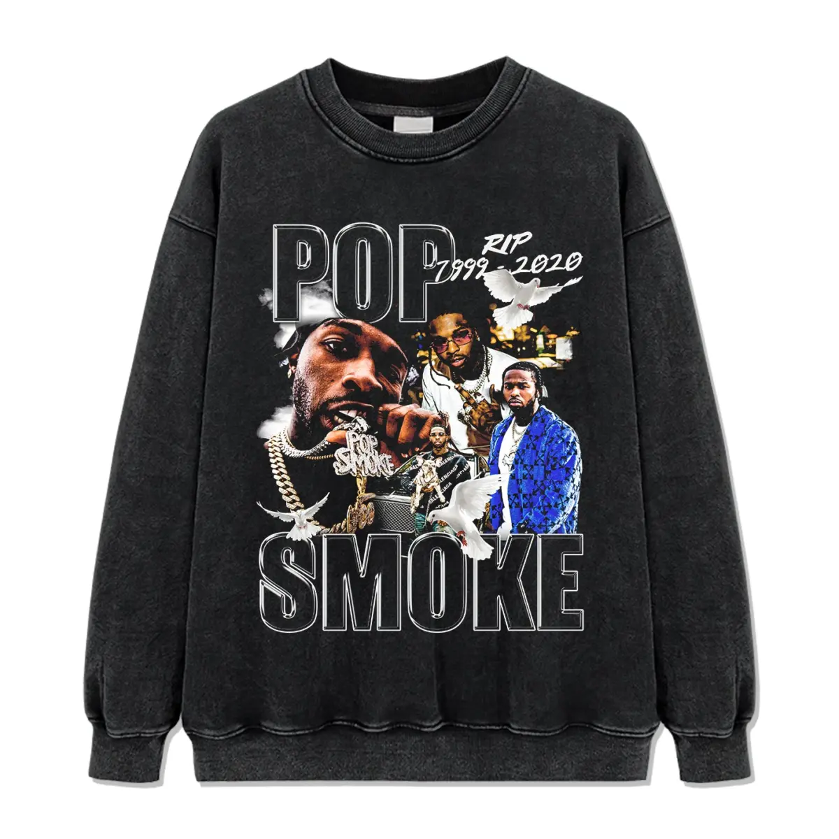 Pop Smoke Sweatshirt - view 2