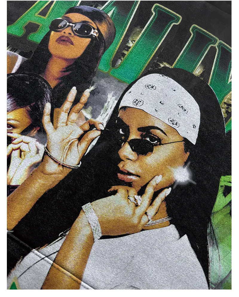 Queen Of R&b By Aaliyah Hoodie - view 4