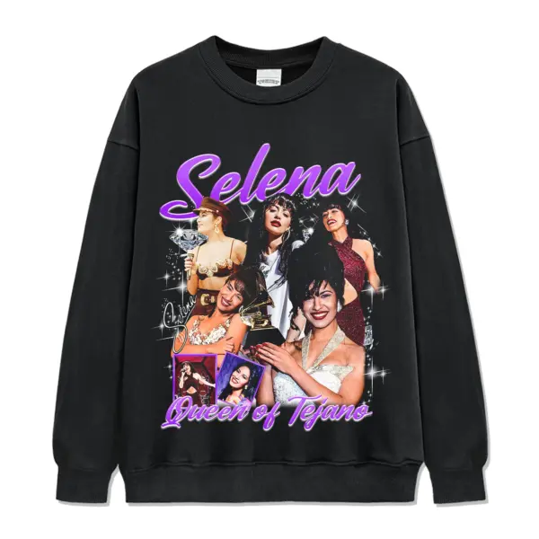 Queen Of Tejano By Selena Sweatshirt