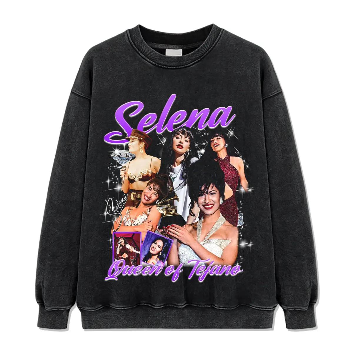 Queen Of Tejano By Selena Sweatshirt - view 2