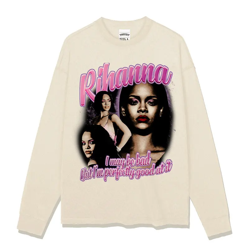 RIHANNA "I MAYBE BAD BUT I AM PERFECTLY GOOD AT IT " SWEATSHIRT 2024 - view 3