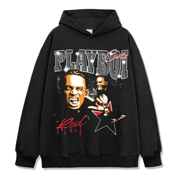 Red by Playboi Hoodie