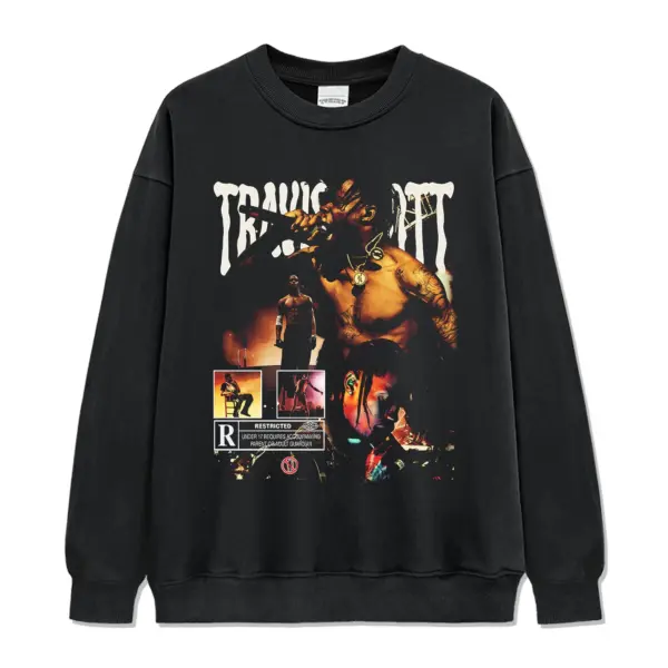 Resticted By Travis Sweatshirt