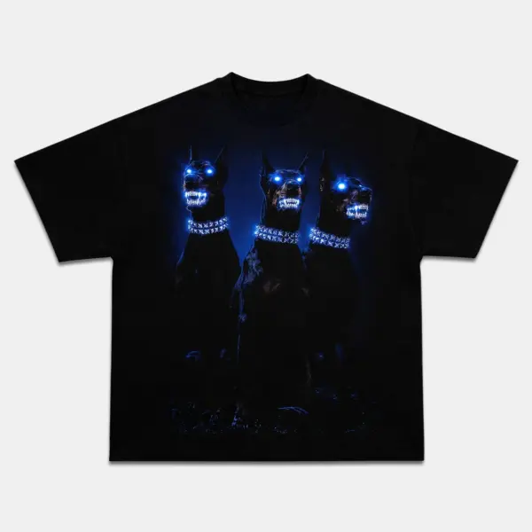 Retro Doberman Streetwear Graphic Tee