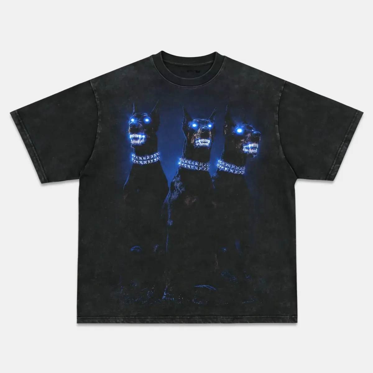 Retro Doberman Streetwear Graphic Tee — product image 2