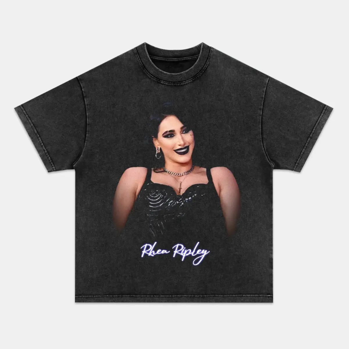 Rhea Ripley 'Mami' Judgment Day Vintage Wrestling Graphic Tee — product image 2