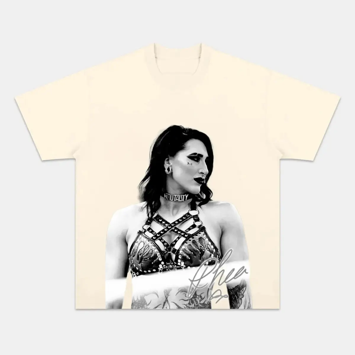 Rhea Ripley Vintage Heavyweight Graphic T-Shirt — product image 8